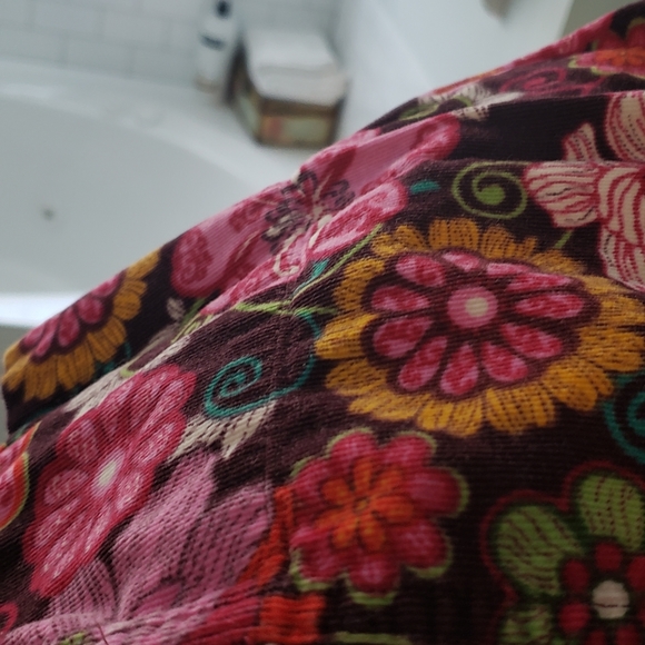 Vera Bradley corduroy pants sz XS - Picture 3 of 5